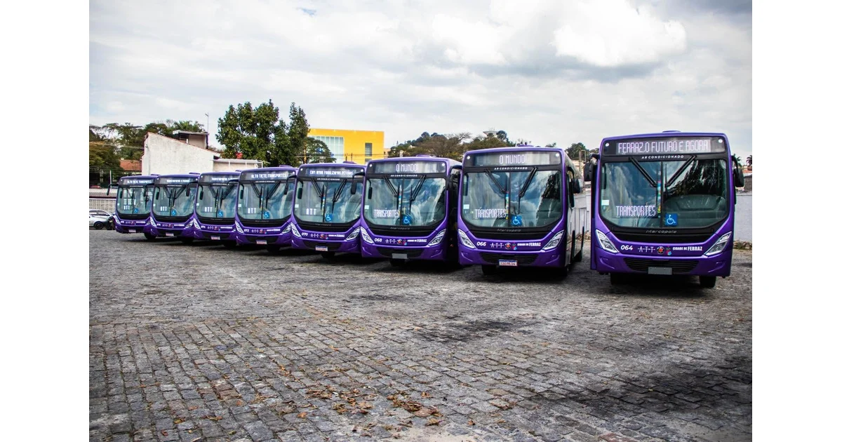 Ferraz mantém tarifa zero nos ônibus municipais neste domingo de eleição (25) — imagem divulgada pela fonte.