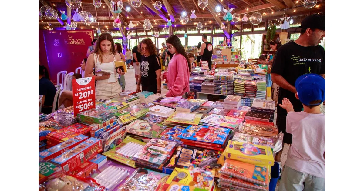 5ª Festa Literária de Guararema reúne mais de 10 mil pessoas e amplia acesso à literatura — imagem divulgada pela fonte.