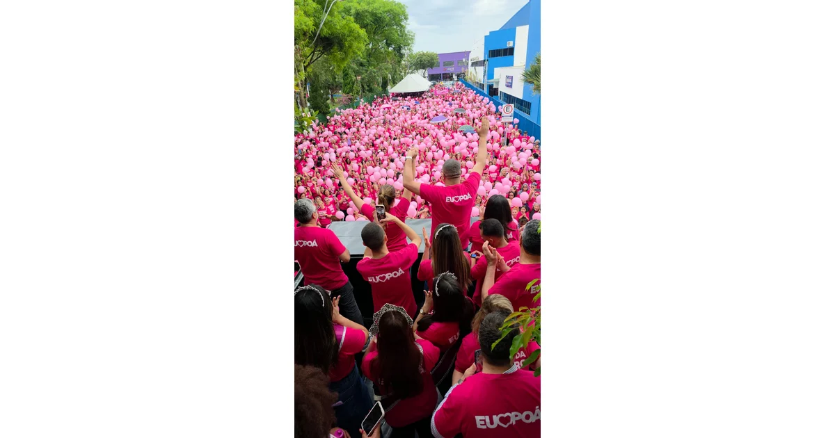 Poá realiza Caminhada Outubro Rosa neste sábado para reforçar a prevenção ao câncer de mama — imagem divulgada pela fonte.