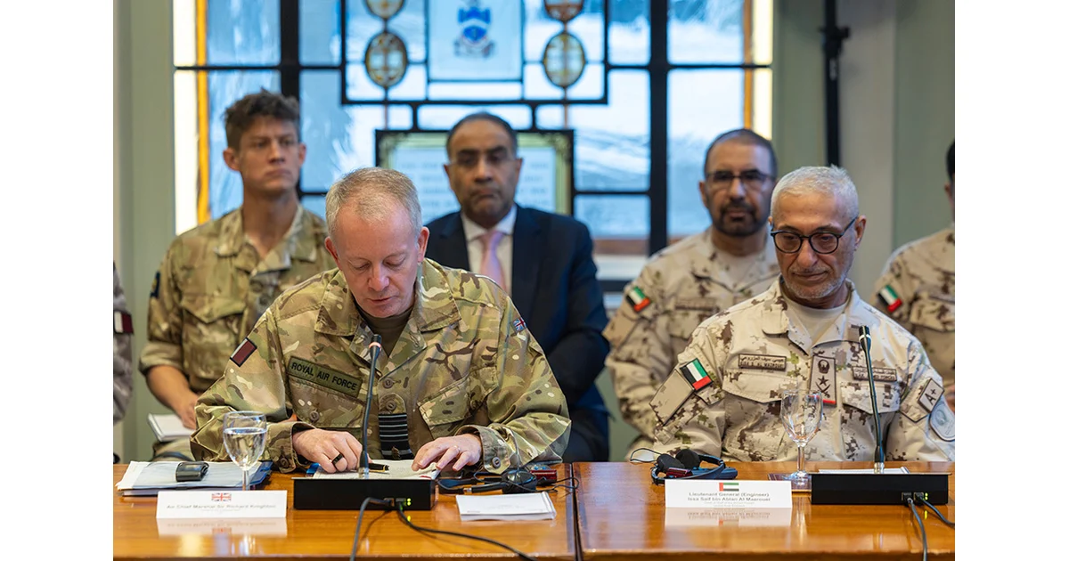 Imagem divulgada pelo GOV.UK na página sobre Reino Unido recebe décima reunião do Dragon Group em Londres.