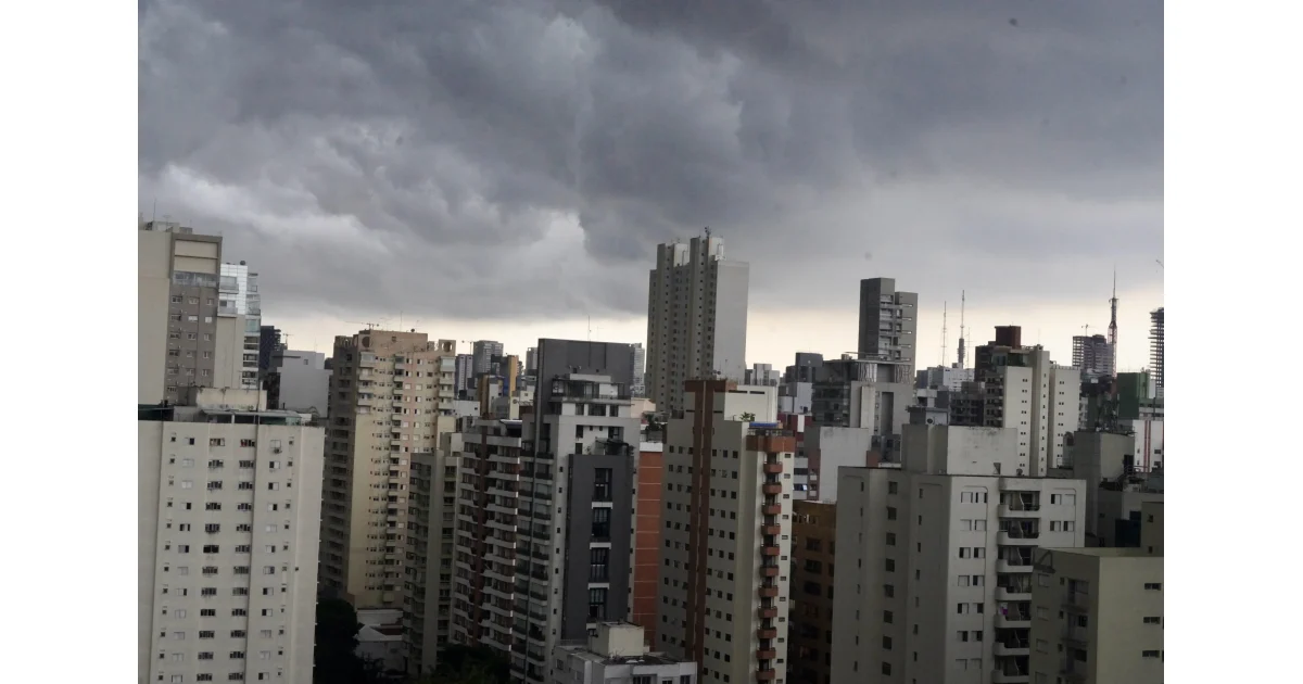 Previsão do tempo para sexta-feira (23), em SP: tempo instável — imagem divulgada pela fonte.